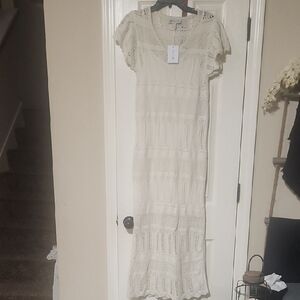 Jessica Simpson Cream Maxi Dress